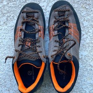 Scarpa Crux suede sneakers